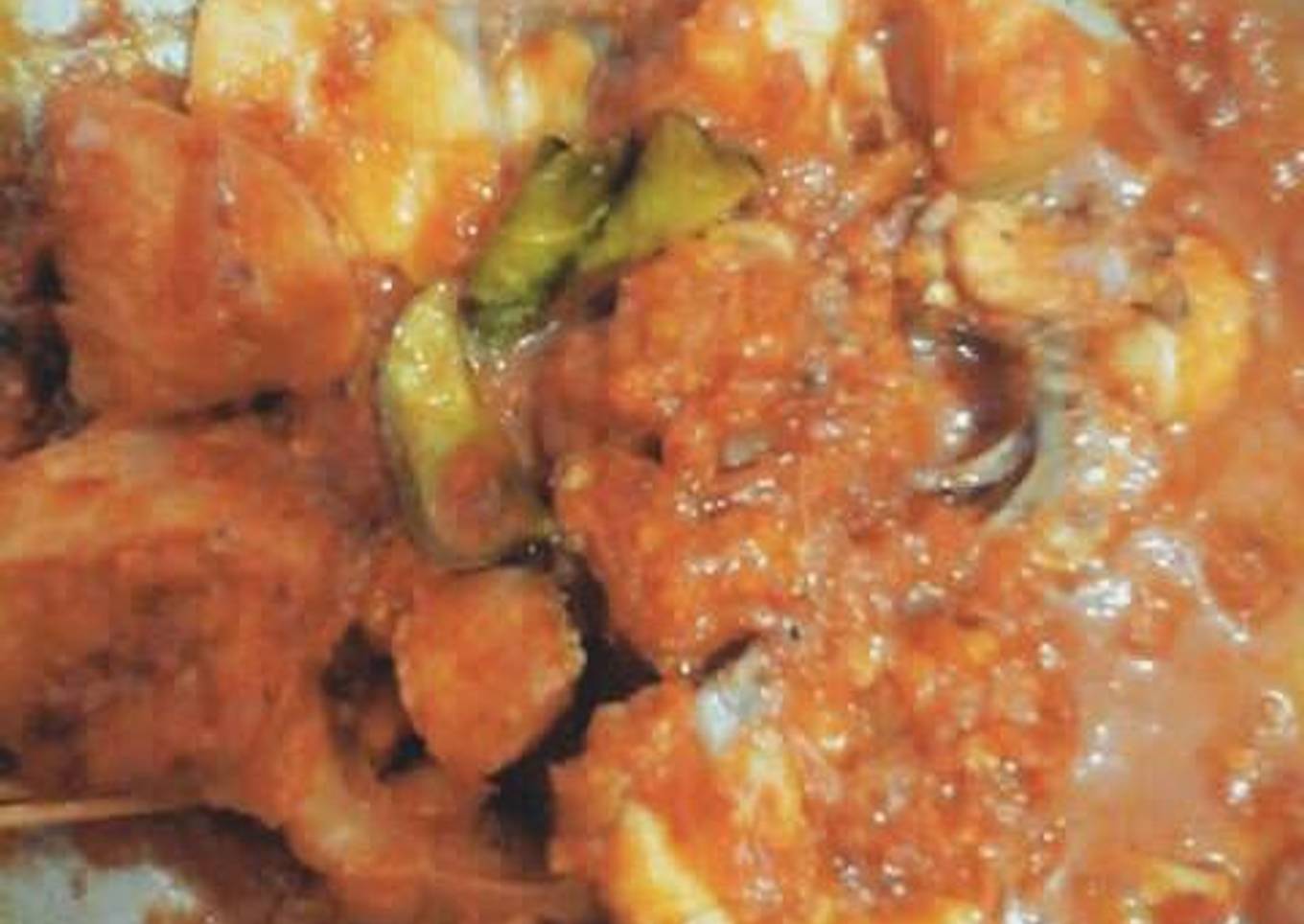 Ayam rica rica pedes ala bunda valent