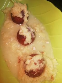 பிரெட் உருண்டை ரப்டி (bread ball rabdi recipe in tamil) செய்முறை முக்கிய புகைப்படம்