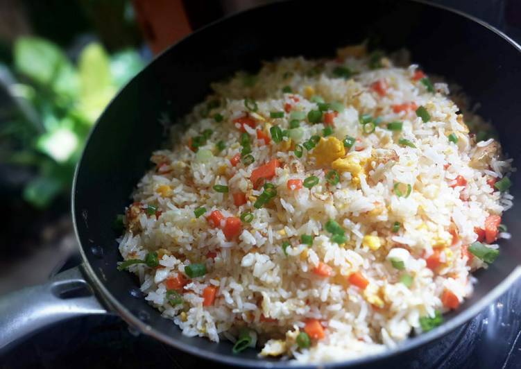 Simple Way to Prepare Homemade Butter Fried Rice