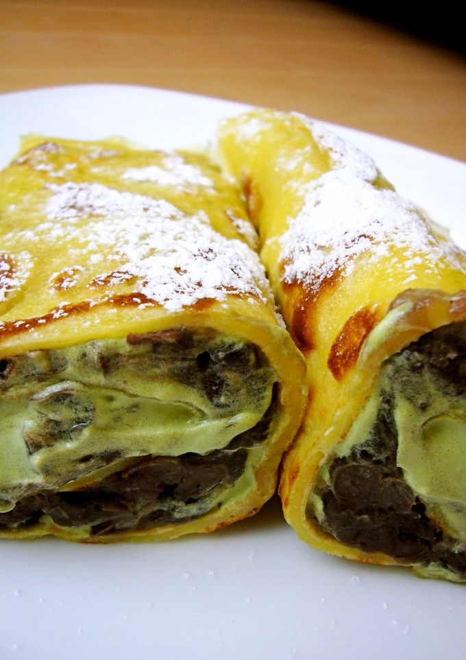 A picture of Easy Crepes with Pancake Mix in a Frying Pan.