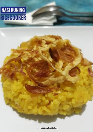 Foto resep Nasi Kuning Ricecooker