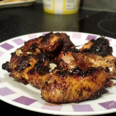 A picture of Super Hot Barbecued Wings.