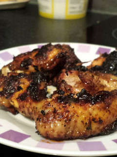 A picture of Super Hot Barbecued Wings.