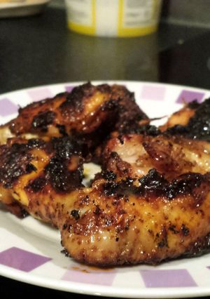 A picture of Super Hot Barbecued Wings.