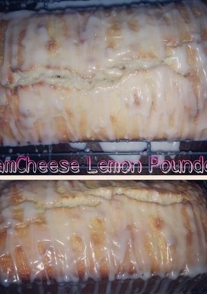A picture of Cream Cheese Lemon Pound Cake.