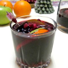 A picture of Pomegranate Sangria.