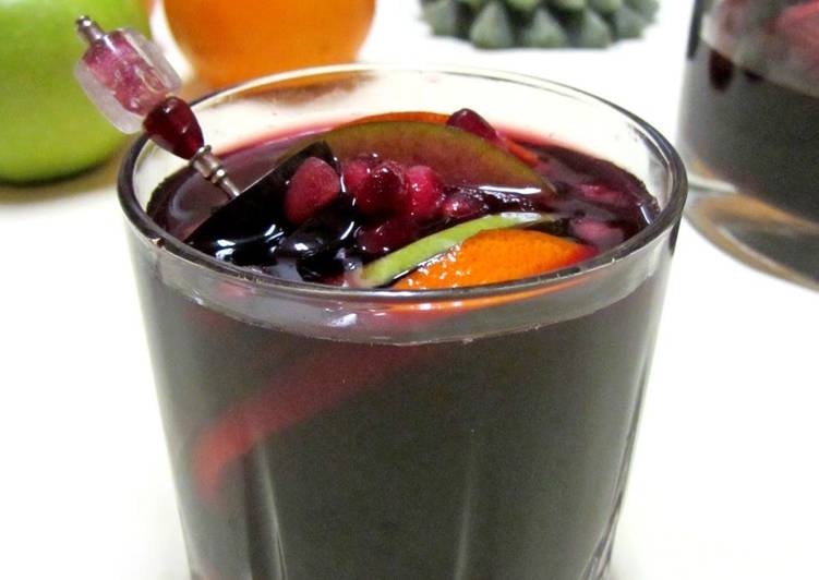Step-by-Step Guide to Cook Perfect Pomegranate Sangria