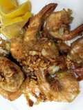 Pam's garlic shrimp...