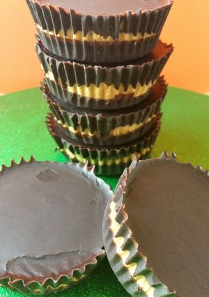 A picture of Vickys Pumpkin Cups GF DF EF SF NF.