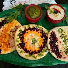 A picture of Instant Rice Uttapam.