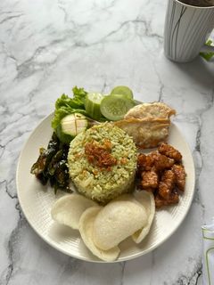 Foto resep Nasi Lemak Hijau