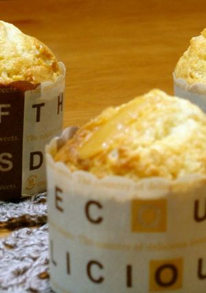 A picture of 1 Bowl Recipe: Pancake Mix Ginger & Honey Muffins.