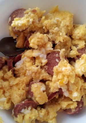 A picture of Kenyans skillet breakfast.
