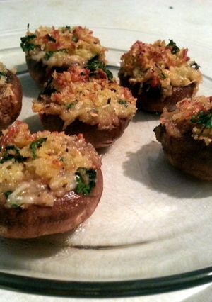 A picture of Easy Stuffed Mushooms.