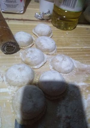 Una foto de Sorrentinos de Jamón y queso