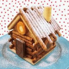 A picture of The Perfect Christmas Cookie House.