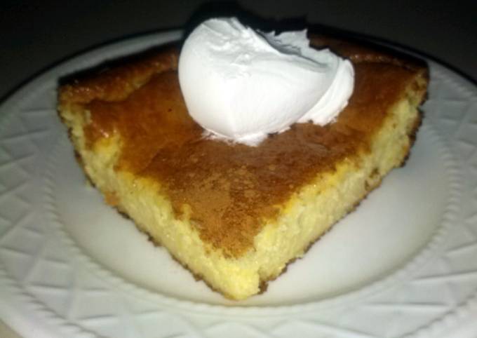 Corn Custard -Torta de Elote/ Milho