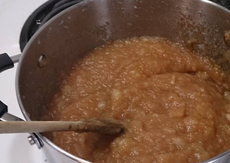 Recipe of Super Quick Homemade Simple Home Style Applesauce