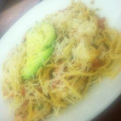 A picture of Quick Shrimp pasta.