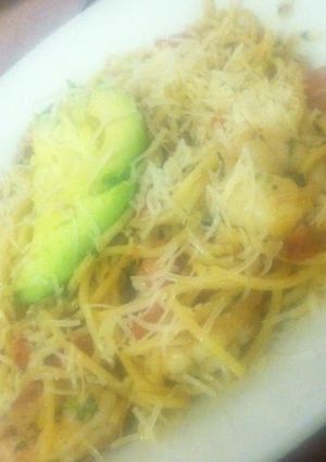 A picture of Quick Shrimp pasta.