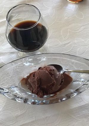 Una foto de Parfait de kahlúa
