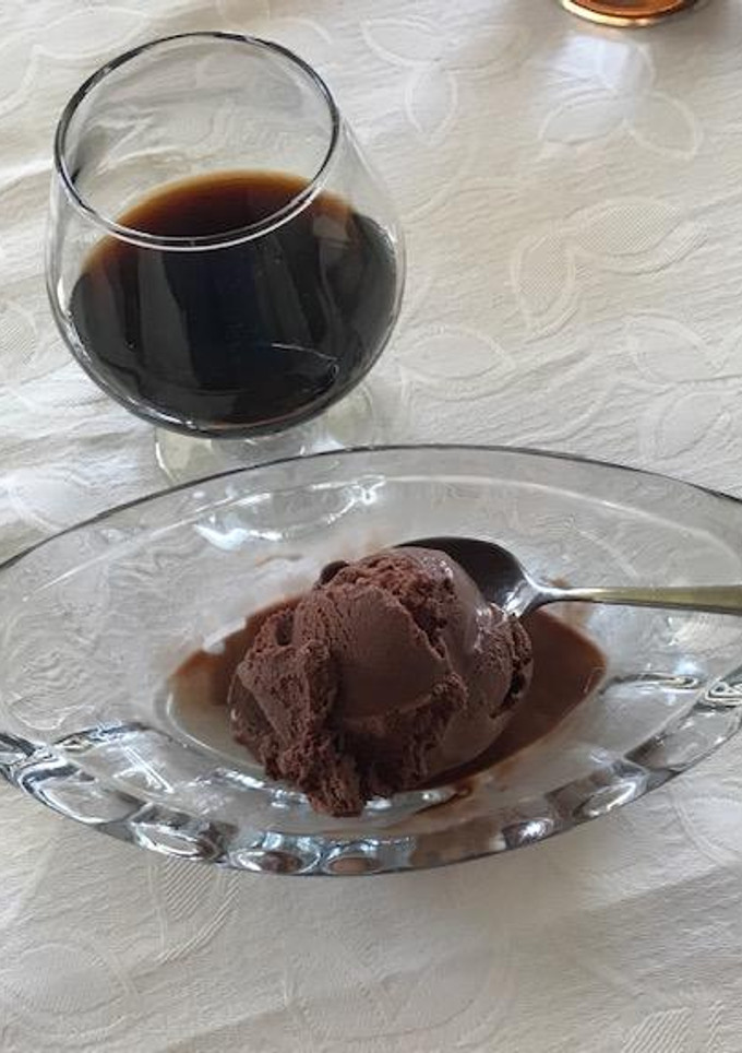 Una foto de Parfait de kahlúa