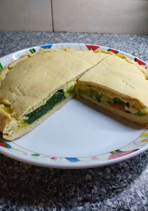 Una foto de Tarta de verduras