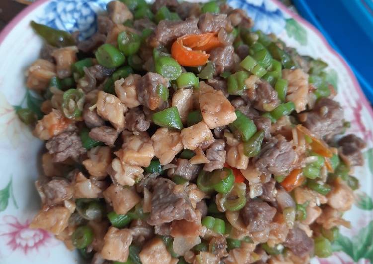 Bumbu Tumis Buncis Daging Sapi | Cara Membuat Tumis Buncis Daging Sapi Yang Enak Dan Mudah