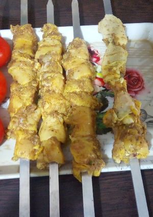 عکسی از دستور جوجه کباب