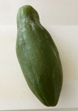 A picture of How to Prepare Green Papaya.