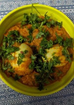 A picture of Egg mughlai.