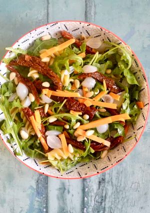 A picture of Rocket Pasta Salad.