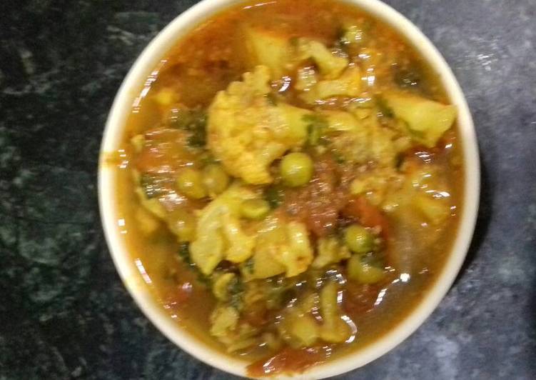 Steps to Cook Appetizing Coliflower jhol