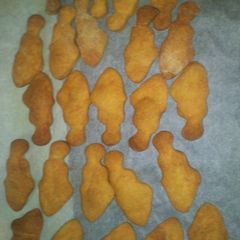 A picture of Salmon biscuits.
