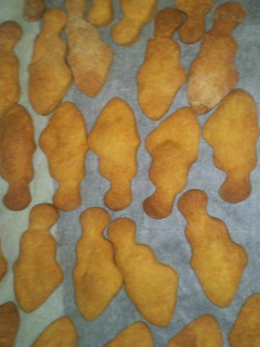 A picture of Salmon biscuits.
