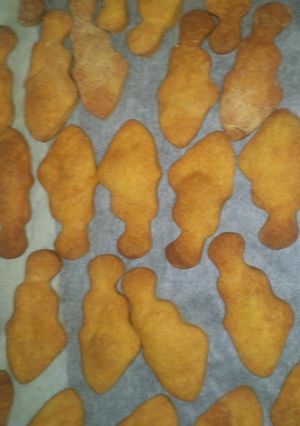 A picture of Salmon biscuits.