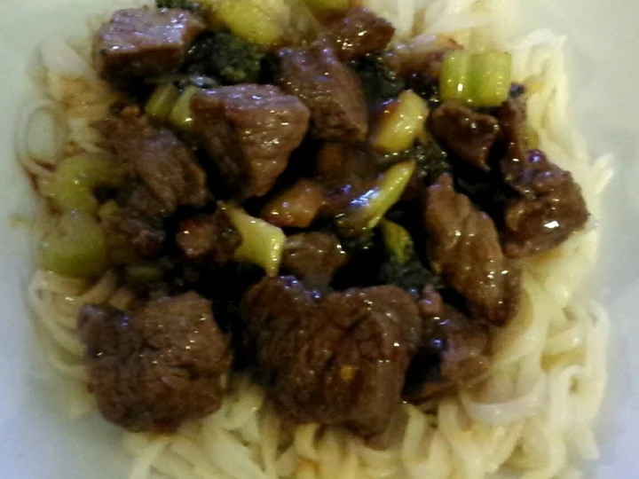 Recipe Hunan Beef and Noodles the Delicious Really delicious