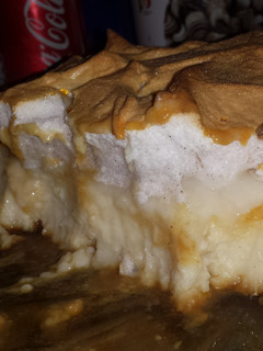 A picture of Portuguese Christmas Flan.