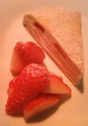 A picture of Smooth, Crispy, Fluffy Mille Crêpes.