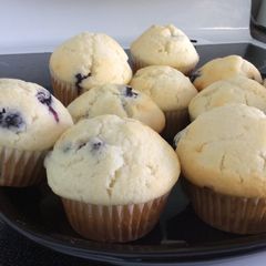 A picture of Blueberries Muffins.