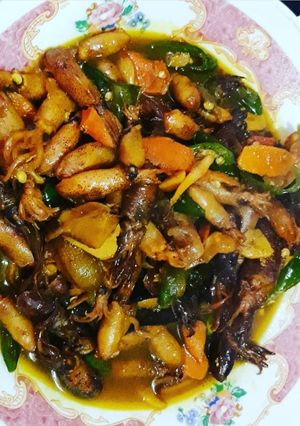 Foto resep Yellow baby cumi tumis 😊