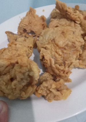 Foto resep 5. Ayam Kentucky Simpel Takaran Sendok