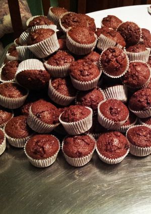 A picture of Chocolate muffins!.