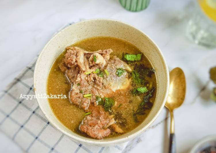 Resep Sup tulang, Lezat Sekali