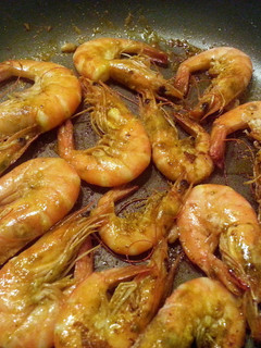 A picture of Buttered Shrimp.