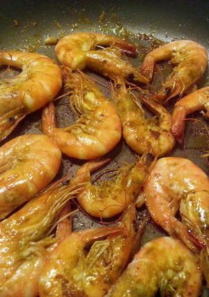 A picture of Buttered Shrimp.