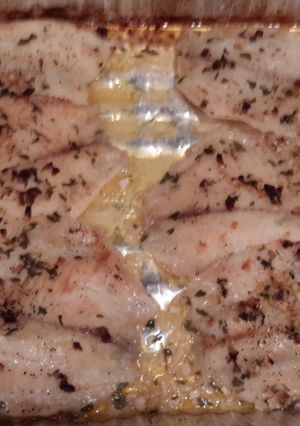 A picture of Lime Garlic Buttered Tilapia Recipe From the Better Baker.