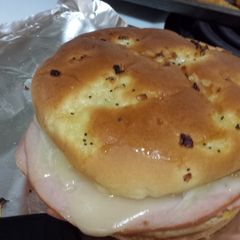 A picture of Ham & Swiss Sandwich.