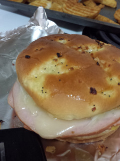 A picture of Ham & Swiss Sandwich.