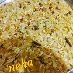 A picture of Homemade less oily healthy chura.